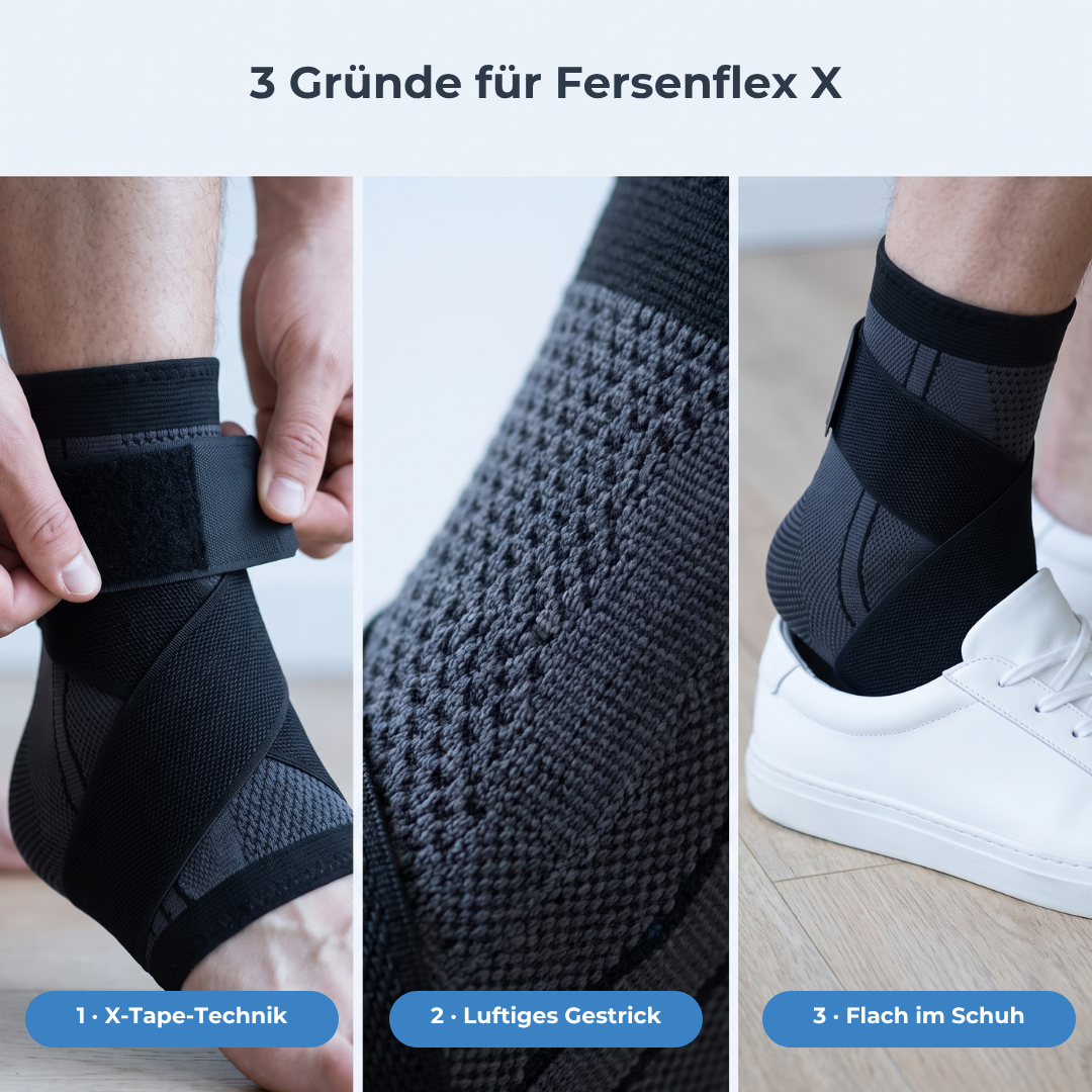 FersenFlex X – Das Tape zum Anziehen