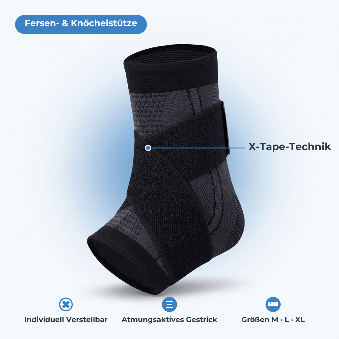 FersenFlex X – Das Tape zum Anziehen