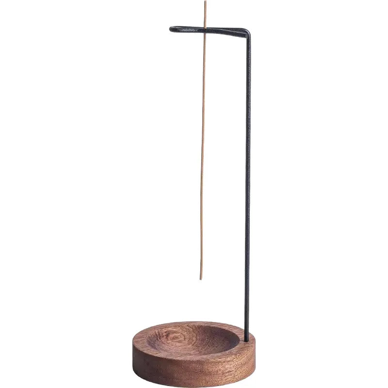 Oriental Elegant Upside Down Incense Holder Wooden Ash Tray Stick Incense Burner Meditation Yoga Home Table Decor Ornament
